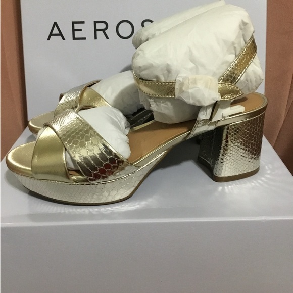 Aerosoles Cosmos Platform Leather Heel - Picture 4 of 8